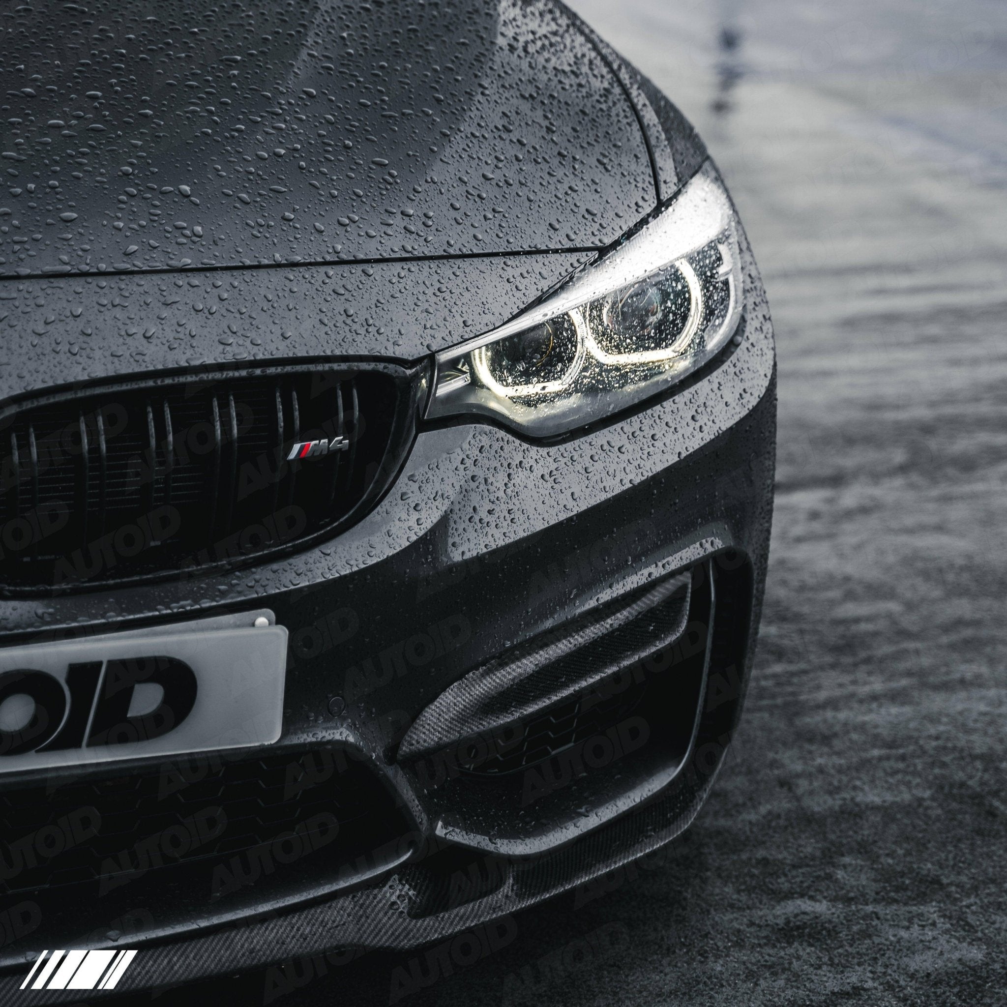 Carbon Fibre CS Front Splitter for BMW M3 & M4 (2014 - 2020, F80 F82) - AUTOID - Front Lips & Splitters - Essentials