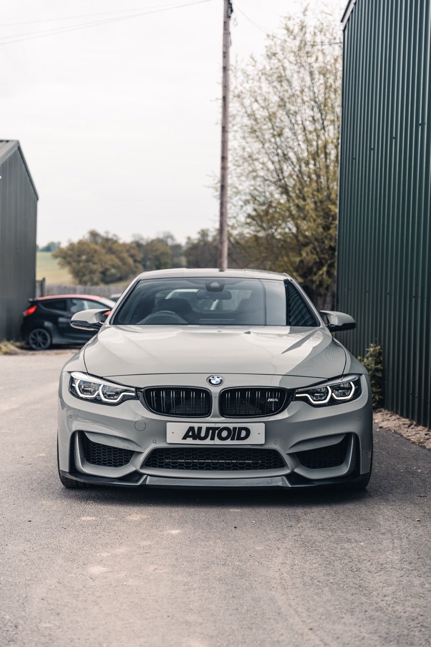 Carbon Fibre CS Front Splitter for BMW M3 & M4 (2014 - 2020, F80 F82) - AUTOID - Front Lips & Splitters - Essentials