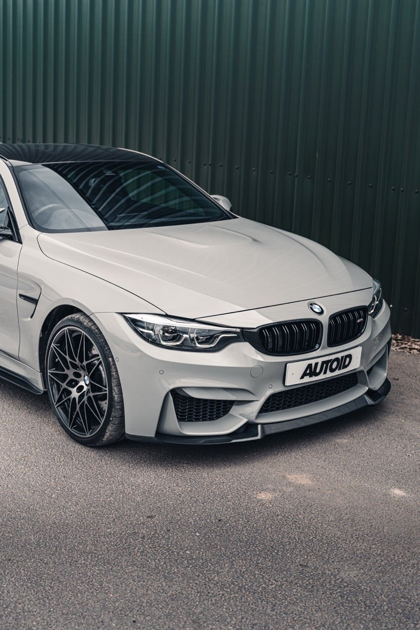 Carbon Fibre CS Front Splitter for BMW M3 & M4 (2014 - 2020, F80 F82) - AUTOID - Front Lips & Splitters - Essentials