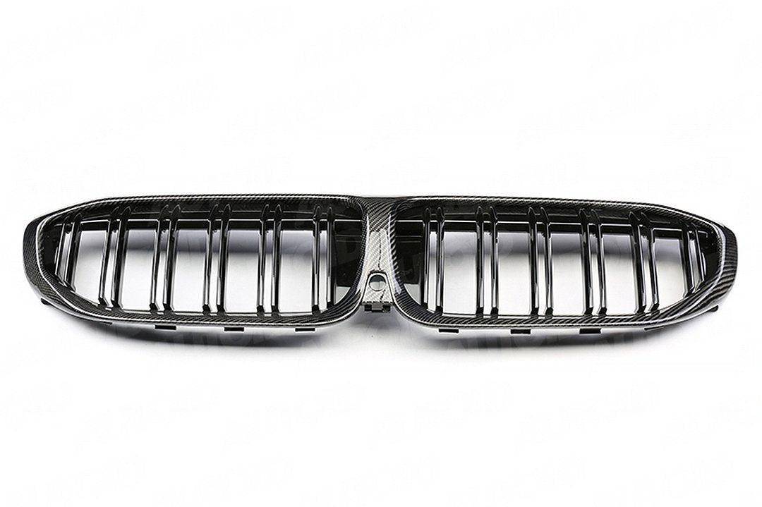 Carbon Fibre Double Slat Kidney Grilles for BMW 3 Series (2019+, G20 G21) - AUTOID - Front Grille - Essentials