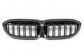 Carbon Fibre Double Slat Kidney Grilles for BMW 3 Series (2019+, G20 G21) - AUTOID - Front Grille - Essentials