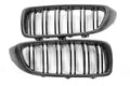 Carbon Fibre Double Slat Kidney Grilles for BMW 4 Series, M3 & M4 by FORM (2014-2020, F32 F33 F80 F82 F83) - AUTOID® - Front Grille - FORM Industries