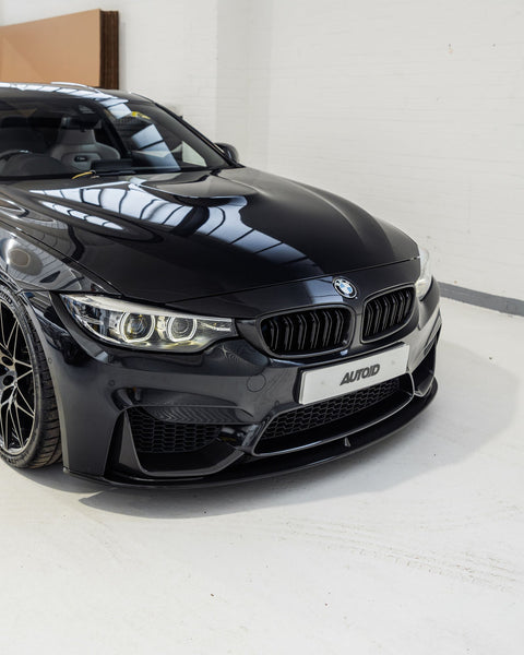Carbon Fibre Double Slat Kidney Grilles for BMW 4 Series, M3 & M4 by FORM (2014-2020, F32 F33 F80 F82 F83) - AUTOID® - Front Grille - FORM Industries