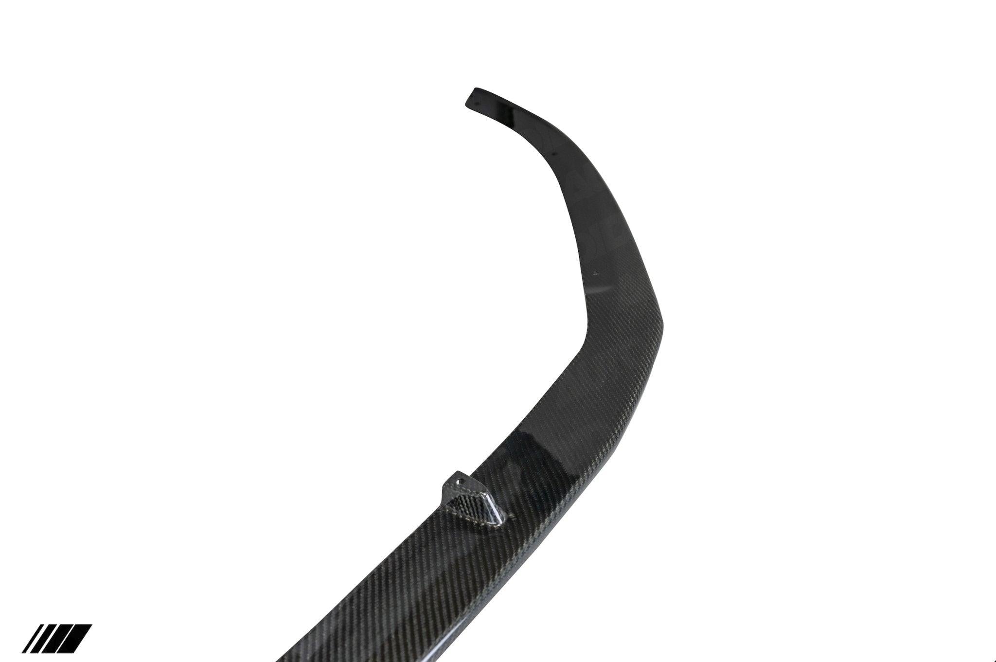 Carbon Fibre Front Splitter for Audi RS3 (2017 - 2020, 8V LCI) - AUTOID - Front Lips & Splitters - Essentials