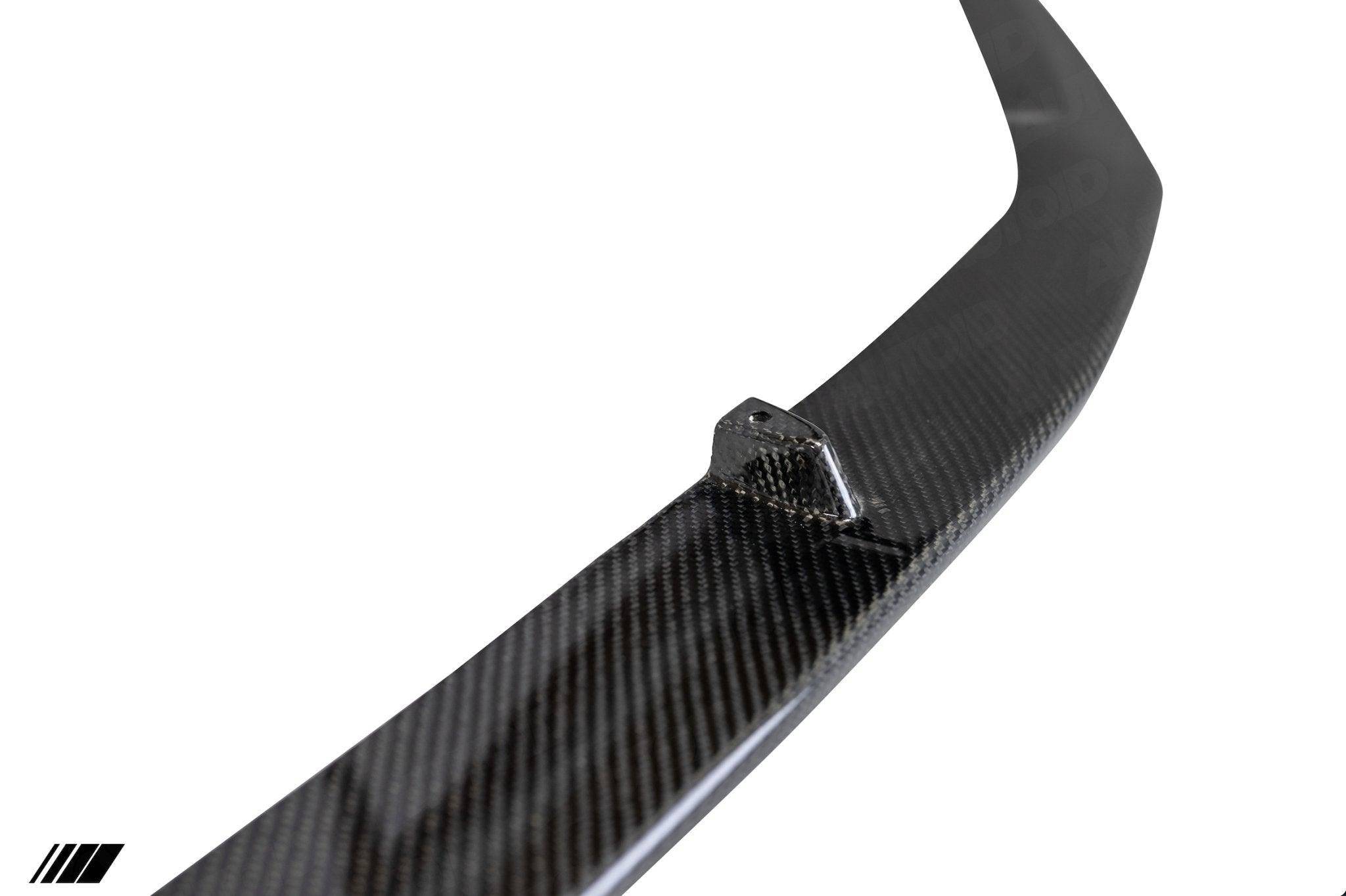 Carbon Fibre Front Splitter for Audi RS3 (2017 - 2020, 8V LCI) - AUTOID - Front Lips & Splitters - Essentials