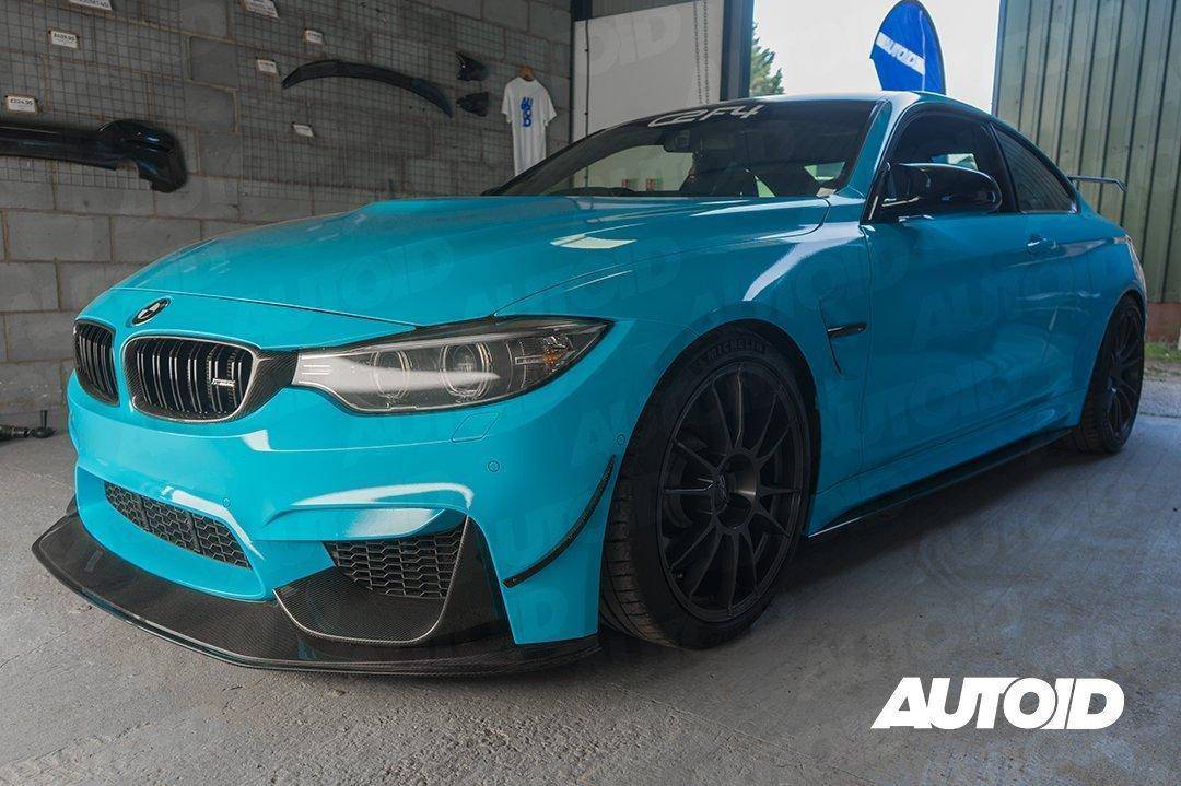 Carbon Fibre GTS Front Splitter for BMW M3 & M4 (2014 - 2019, F80 F82) - AUTOID - Front Lips & Splitters - Essentials