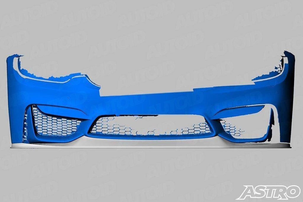 Carbon Fibre GTS Front Splitter for BMW M3 & M4 by FORM (2014-2019, F80 F82) - AUTOID® - Front Lips & Splitters - FORM Industries