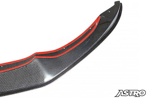 Carbon Fibre GTS Front Splitter for BMW M3 & M4 by FORM (2014-2019, F80 F82) - AUTOID® - Front Lips & Splitters - FORM Industries