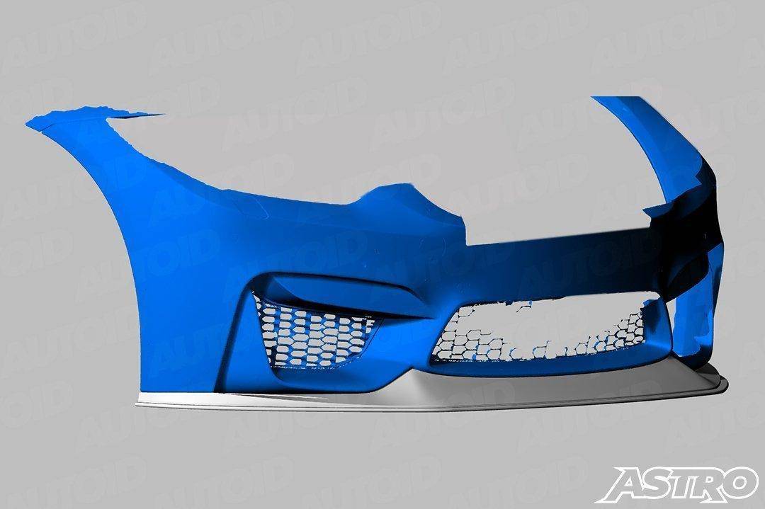 Carbon Fibre GTS Front Splitter for BMW M3 & M4 by FORM (2014-2019, F80 F82) - AUTOID® - Front Lips & Splitters - FORM Industries