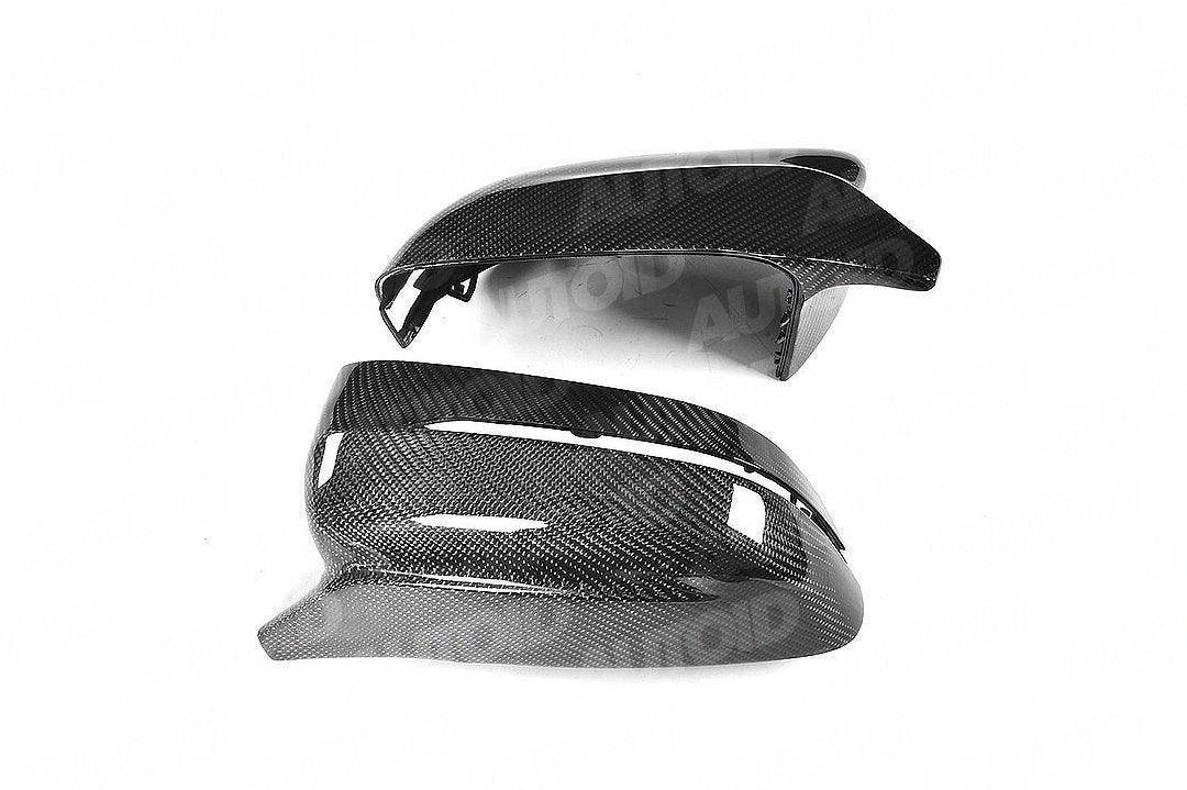 Carbon Fibre M Style Wing Mirror Covers for BMW 5, 6 and 7 Series (2017+, G30 G11) - AUTOID - Mirror Covers - Essentials