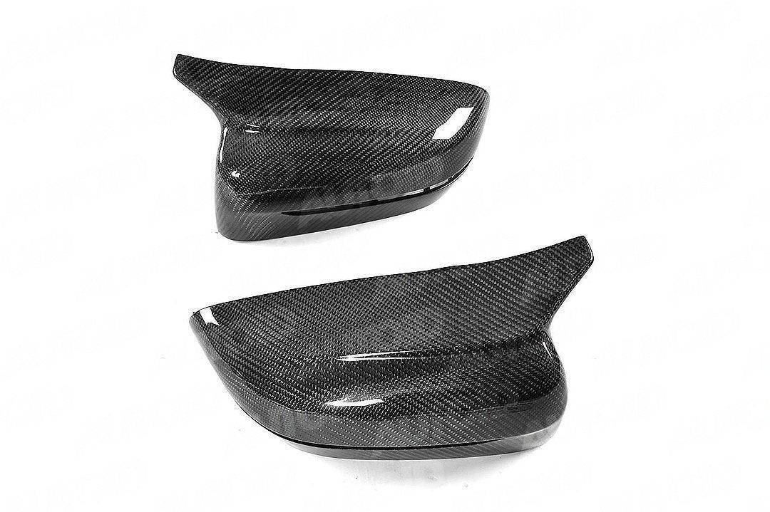 Carbon Fibre M Style Wing Mirror Covers for BMW 5, 6 and 7 Series (2017+, G30 G11) - AUTOID - Mirror Covers - Essentials