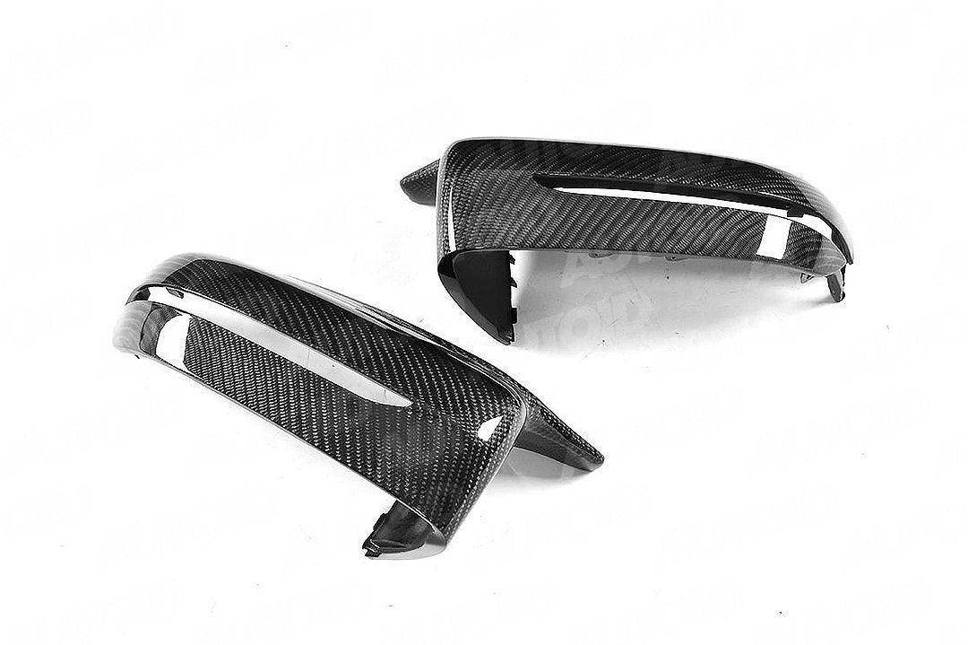 Carbon Fibre M Style Wing Mirror Covers for BMW 5, 6 and 7 Series (2017+, G30 G11) - AUTOID - Mirror Covers - Essentials