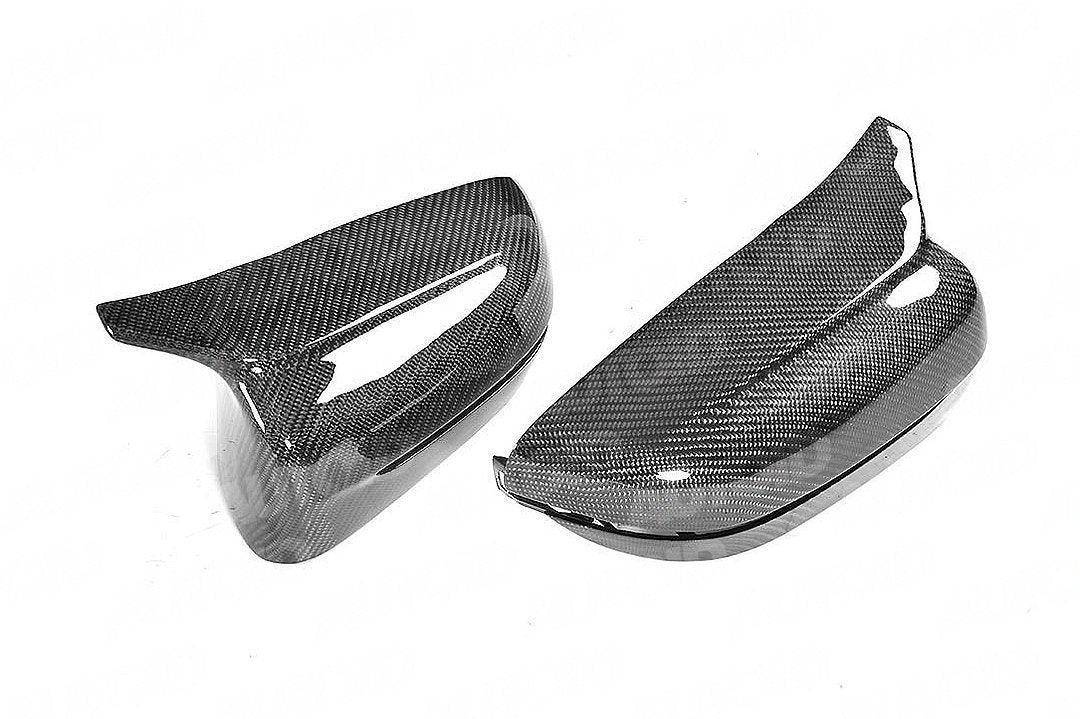 Carbon Fibre M Style Wing Mirror Covers for BMW 5, 6 and 7 Series (2017+, G30 G11) - AUTOID - Mirror Covers - Essentials