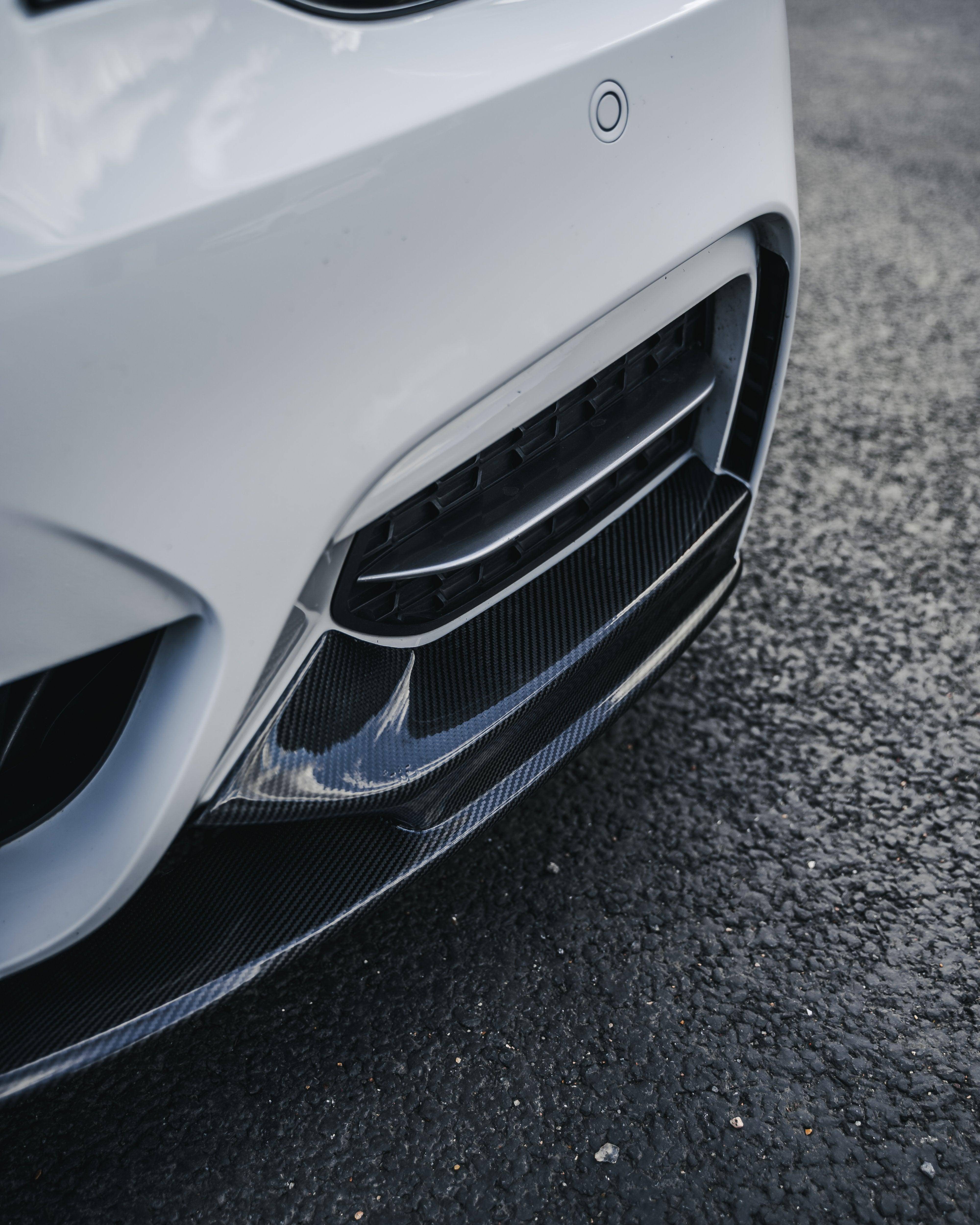 Carbon Fibre Performance Front Splitter for BMW 2 Series (2014-2020, F22 F23), Front Lips & Splitters, Essentials - AUTOID | Premium Automotive Accessories