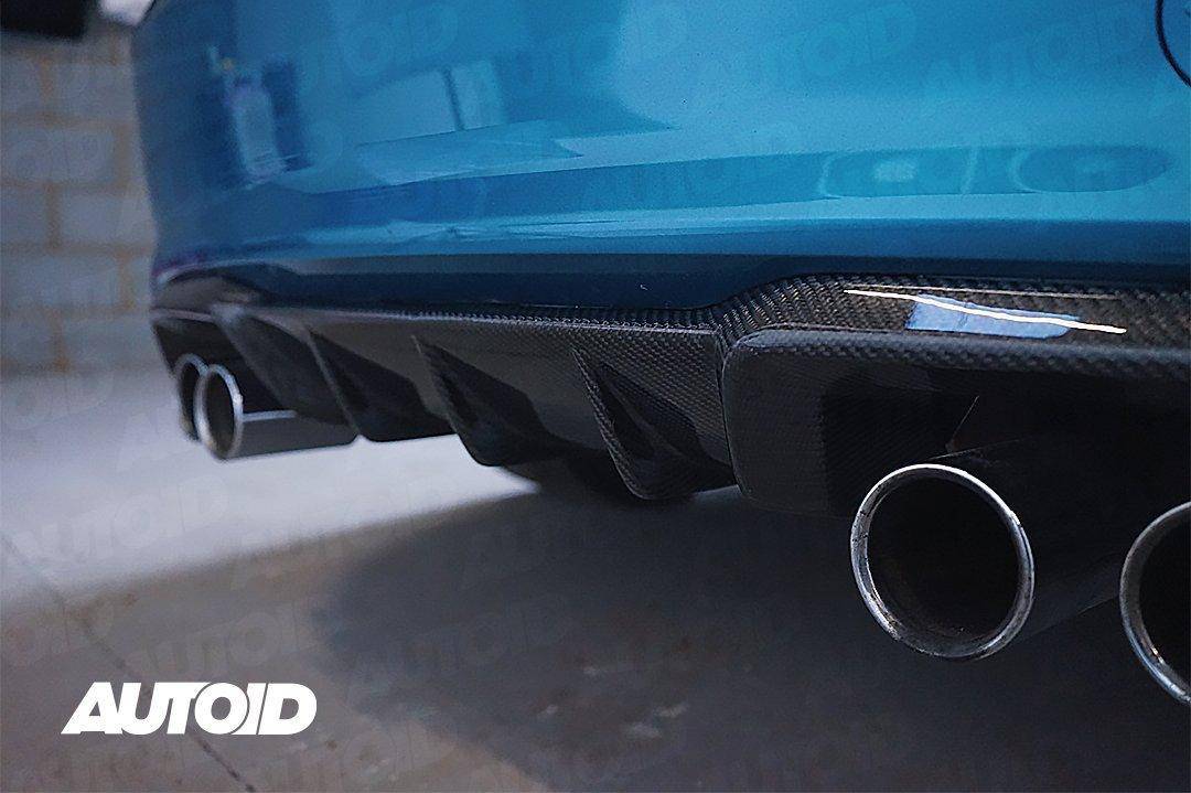 Carbon Fibre Performance Rear Diffuser for BMW M2 & M2 Competition (2015 - 2021, F87) - AUTOID - Rear Diffusers - Essentials