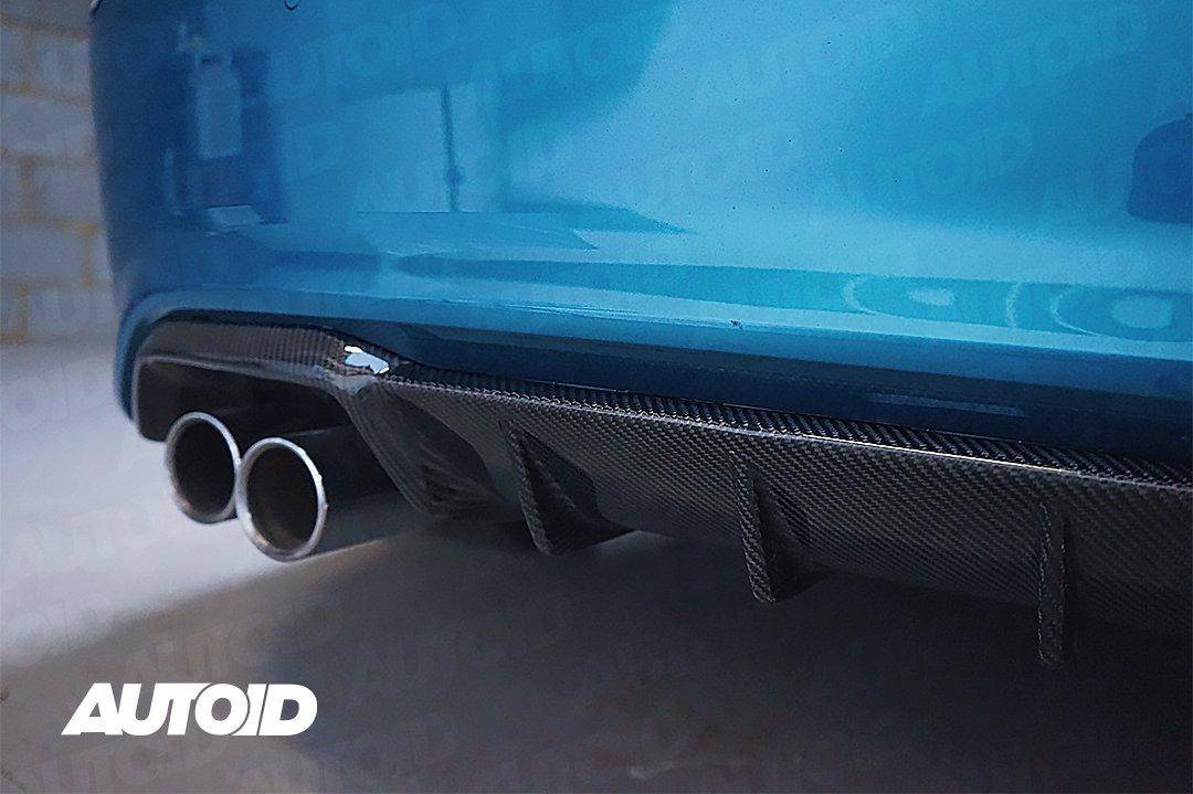 Carbon Fibre Performance Rear Diffuser for BMW M2 & M2 Competition (2015 - 2021, F87) - AUTOID - Rear Diffusers - Essentials