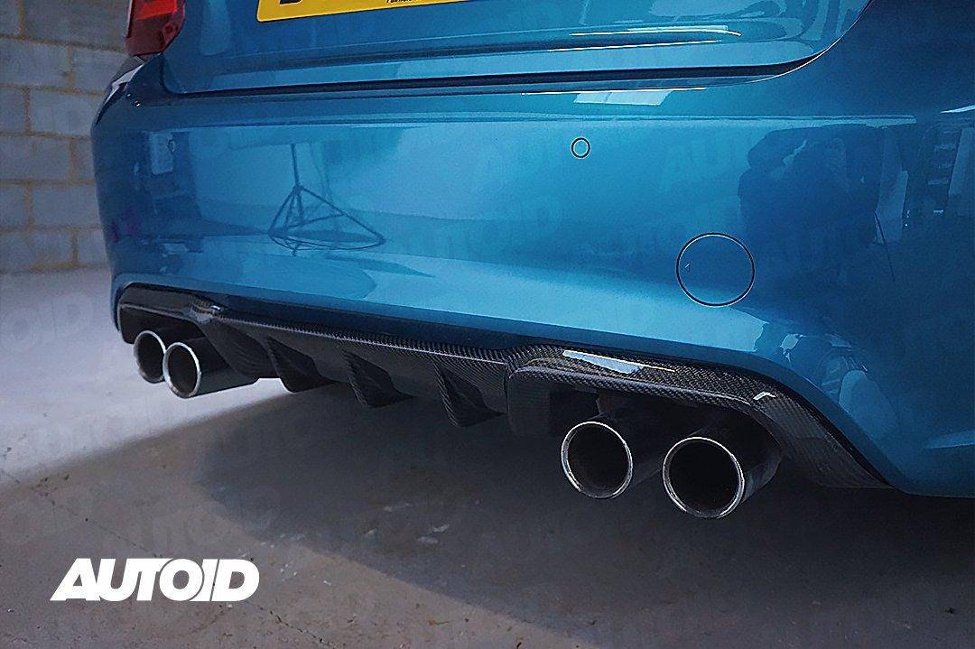 Carbon Fibre Performance Rear Diffuser for BMW M2 & M2 Competition (2015 - 2021, F87) - AUTOID - Rear Diffusers - Essentials