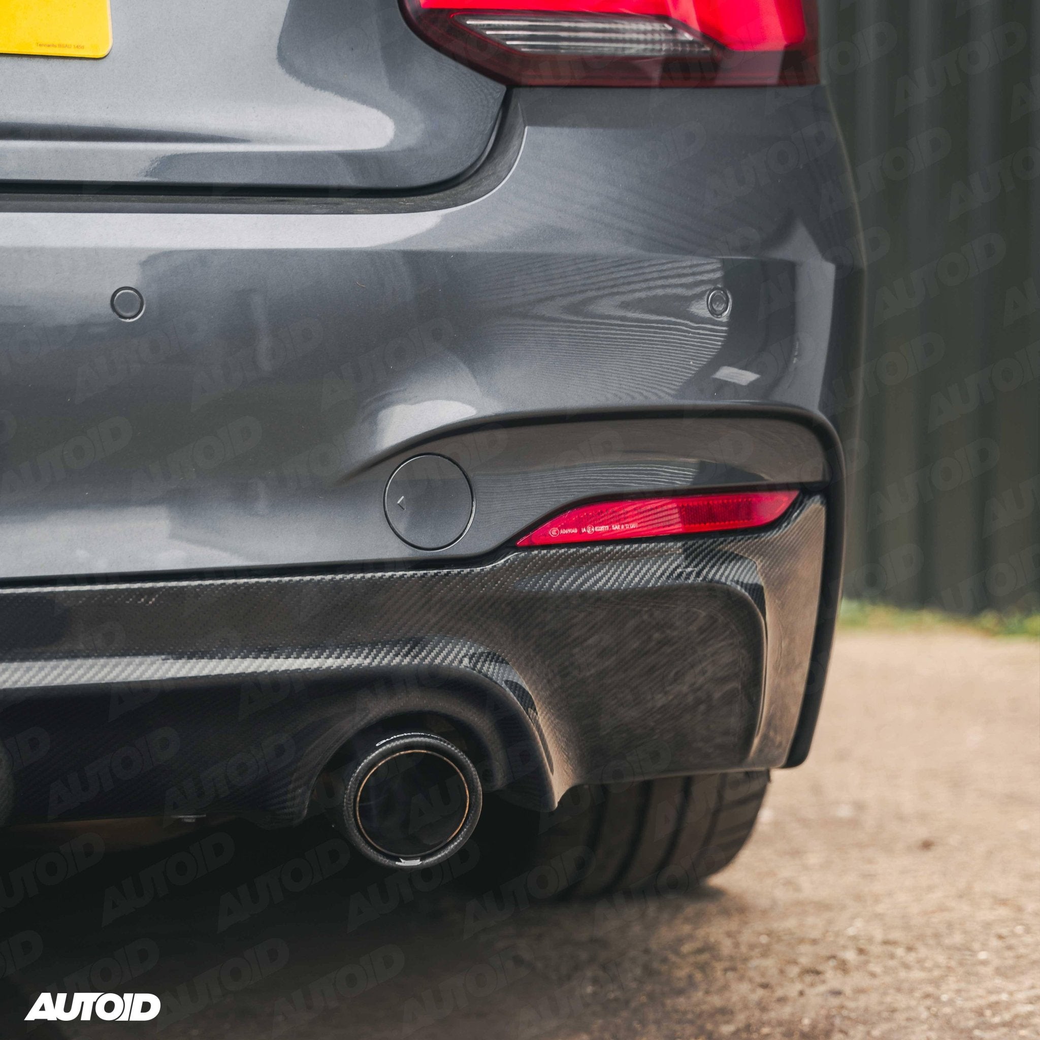 Carbon Fibre Performance Rear Diffuser for BMW M235i & M240i (2014 - 2020, F22 F23) - AUTOID - Rear Diffusers - Essentials