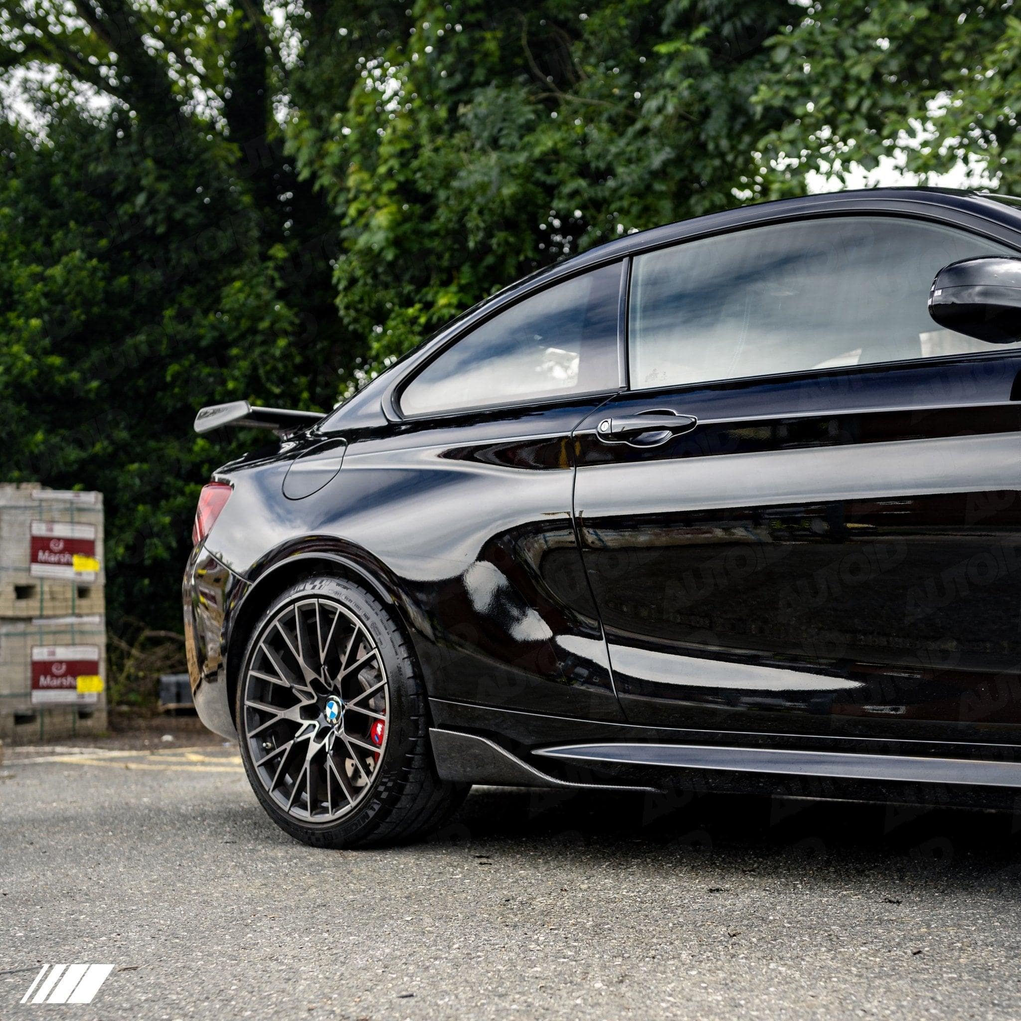 Carbon Fibre Performance Side Blade Winglets for BMW M2 & M2 Competition (2015 - 2021, F87) - AUTOID - Side Skirts & Winglets - Essentials