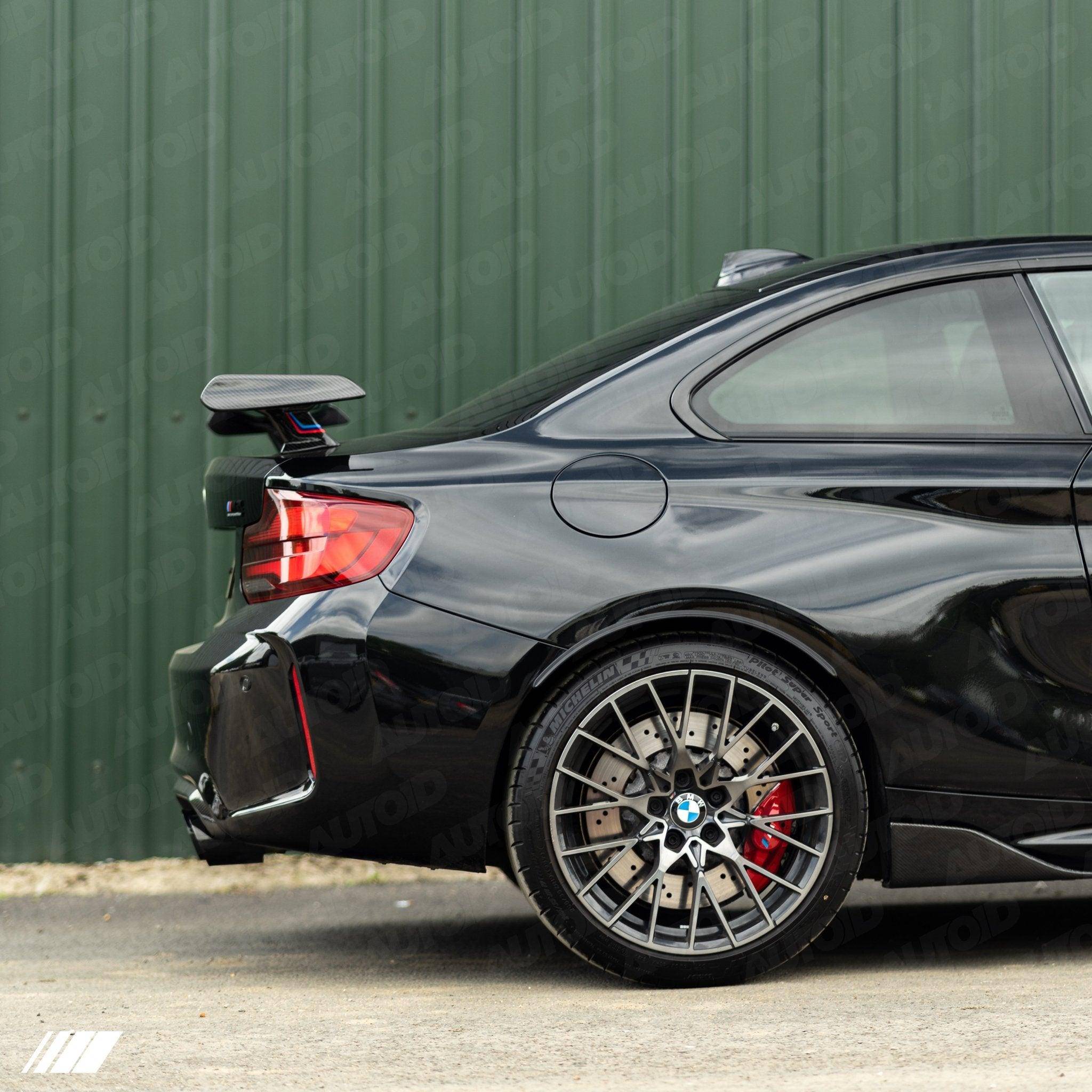 Carbon Fibre Performance Side Blade Winglets for BMW M2 & M2 Competition (2015 - 2021, F87) - AUTOID - Side Skirts & Winglets - Essentials