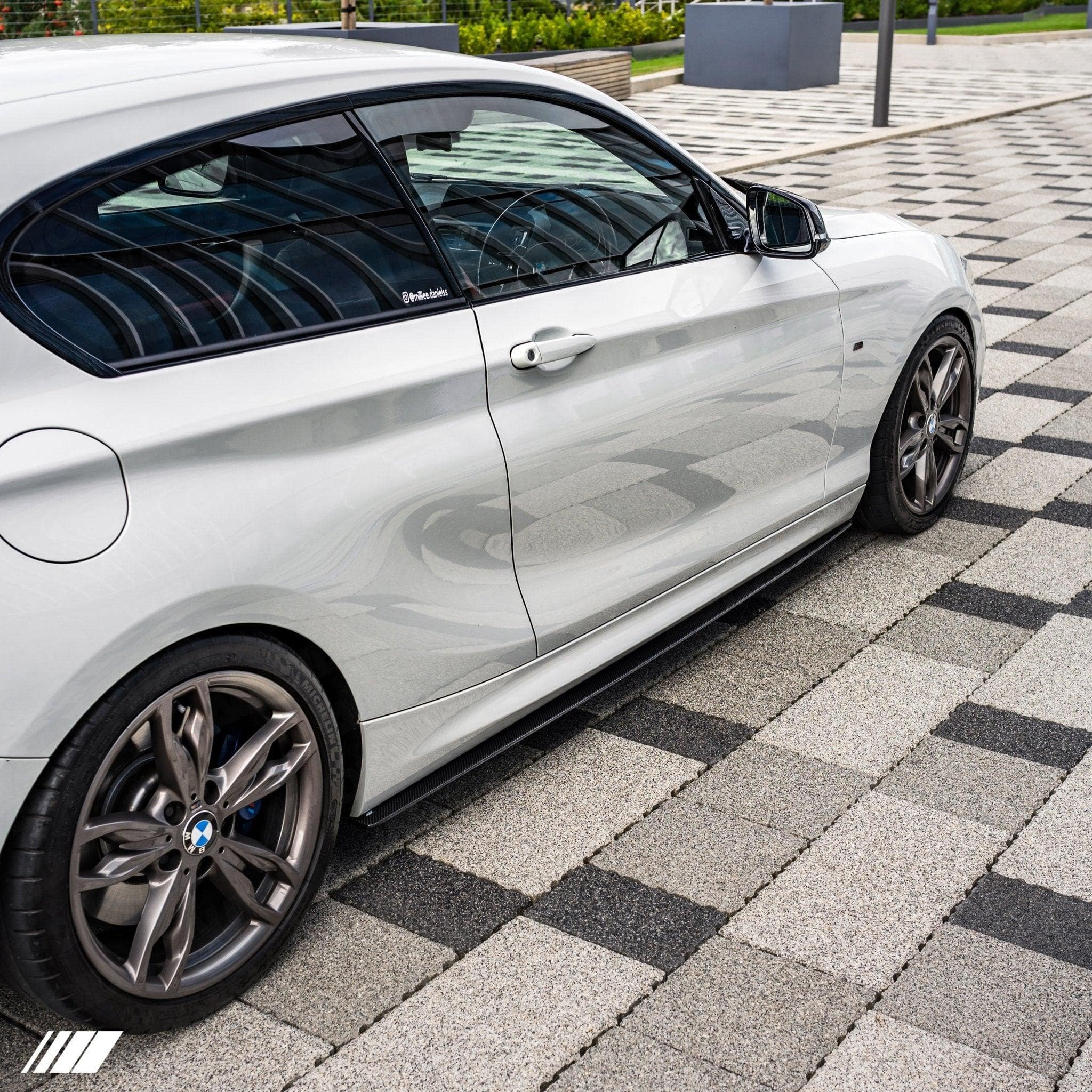 Carbon Fibre Performance Side Skirts for BMW 1 Series & 2 Series (2014-2020, F20 F21 F22 F23), Side Skirts & Winglets, Essentials - AUTOID | Premium Automotive Accessories