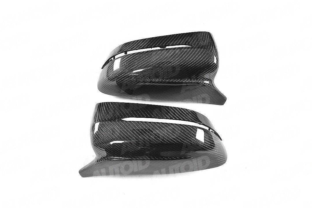 Carbon Fibre M Style Wing Mirror Covers for BMW 5, 6 and 7 Series (2017+, G30 G11), Mirror Covers, Essentials - AUTOID | Premium Automotive Accessories