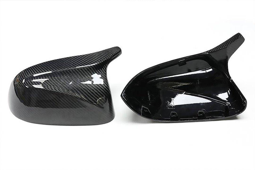 Carbon Fibre M Style Wing Mirror Covers for BMW X Series (2018+, G01 G05 G07), Mirror Covers, Essentials - AUTOID | Premium Automotive Accessories