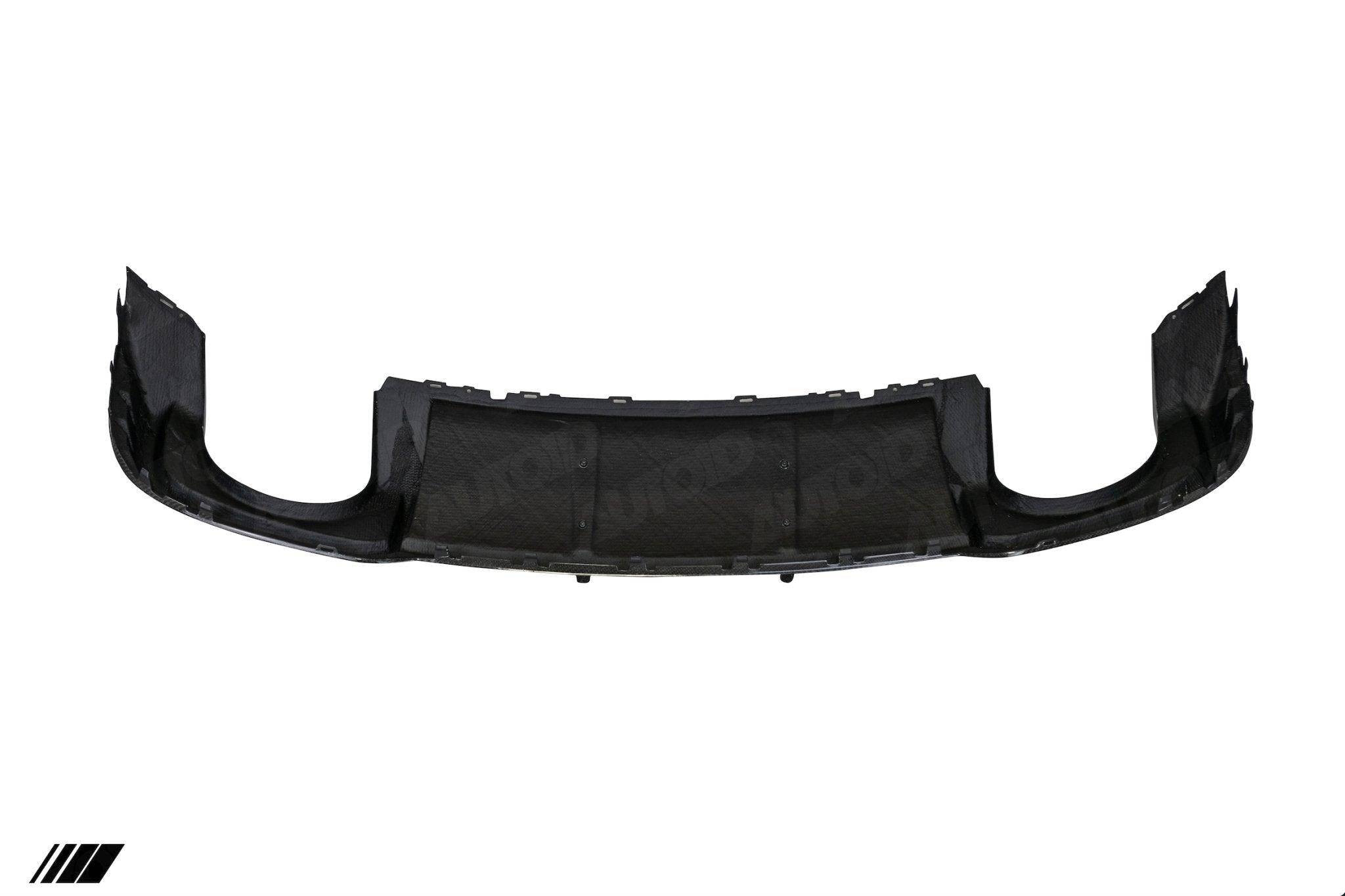 Carbon Fibre Rear Diffuser for Audi RS3 Saloon (2017 - 2020, 8V LCI) - AUTOID - Rear Diffusers - Essentials