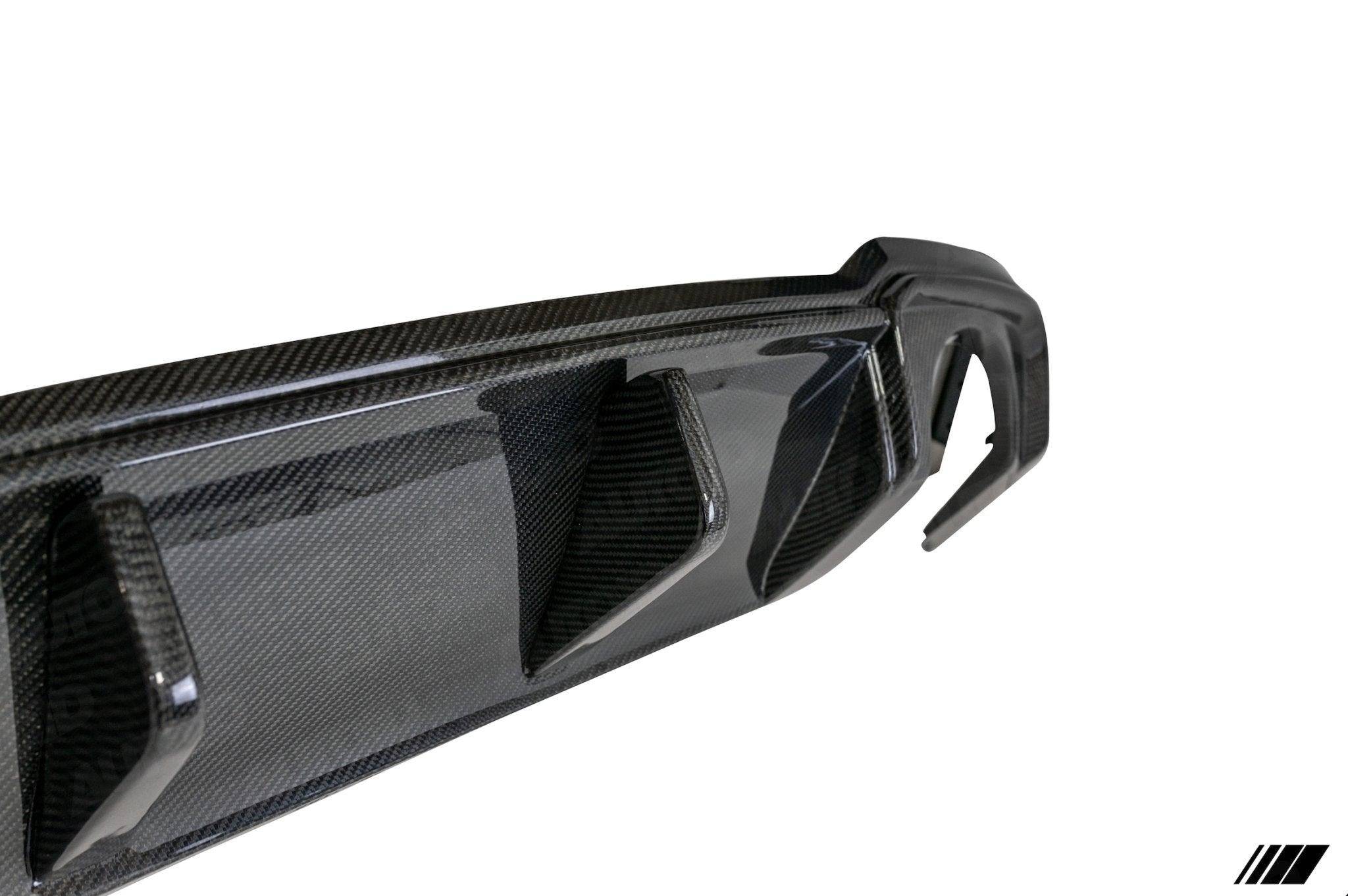 Carbon Fibre Rear Diffuser for Audi RS3 Saloon by FORM (2017-2020, 8V LCI) - AUTOID® - Rear Diffusers - FORM Industries