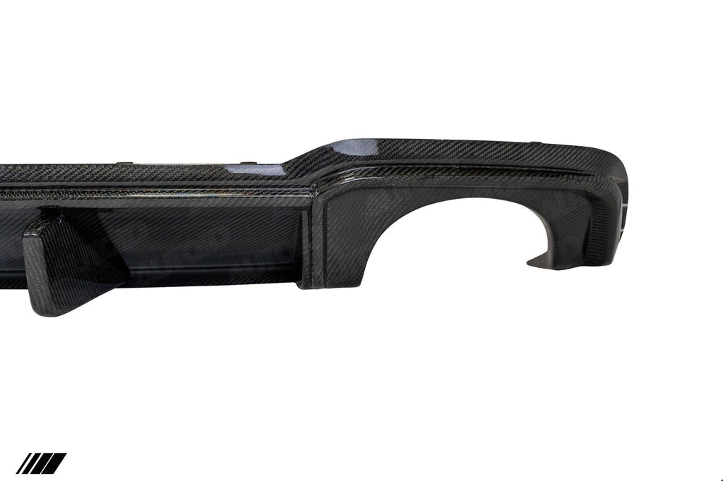 Carbon Fibre Rear Diffuser for Audi RS3 Saloon by FORM (2017-2020, 8V LCI) - AUTOID® - Rear Diffusers - FORM Industries