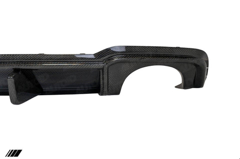 Carbon Fibre Rear Diffuser for Audi RS3 Saloon by FORM (2017-2020, 8V LCI) - AUTOID® - Rear Diffusers - FORM Industries