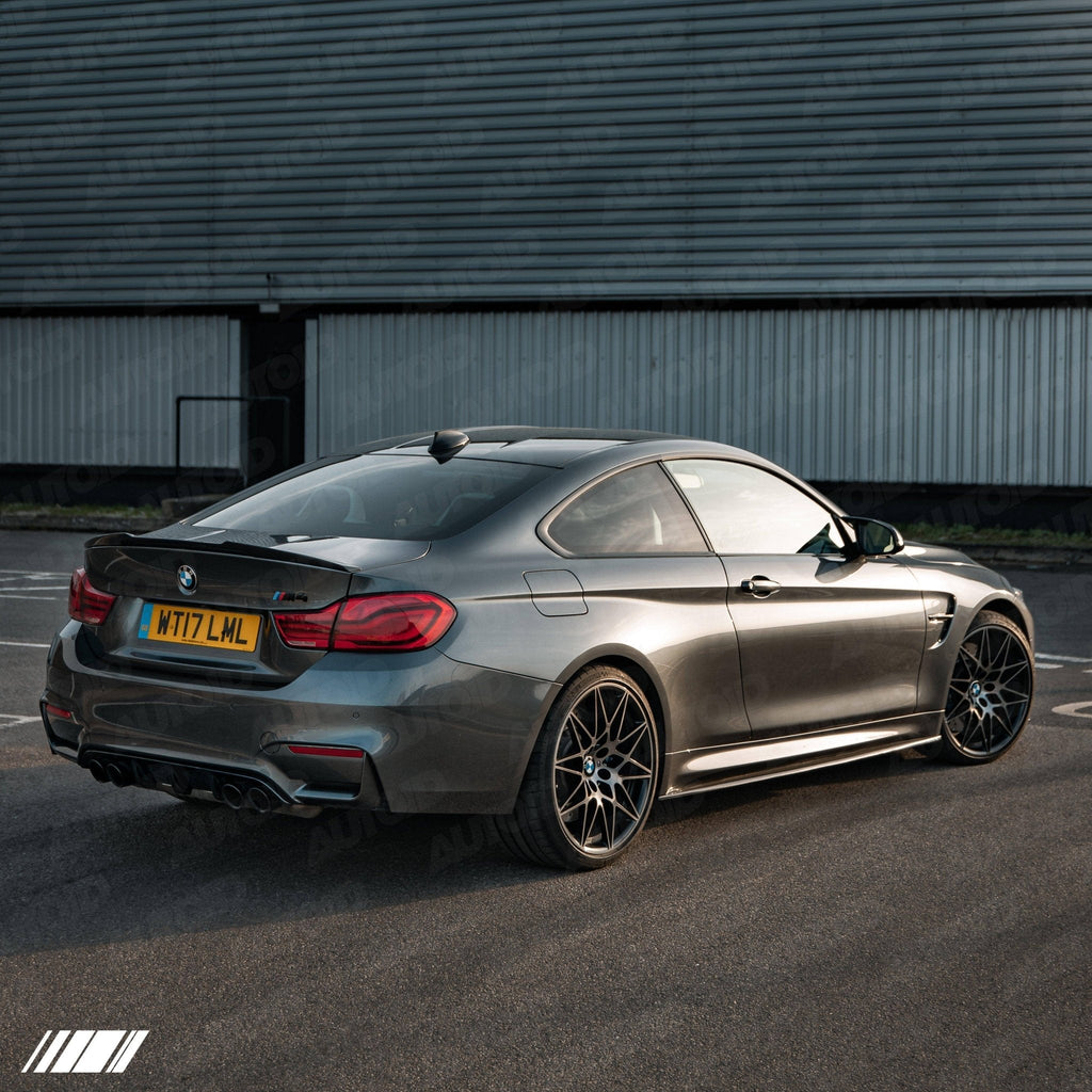 Carbon Fibre Rear Spoiler for M4 Coupe by FORM (2014-2020, F82) - AUTOID® - Rear Spoilers - FORM Industries
