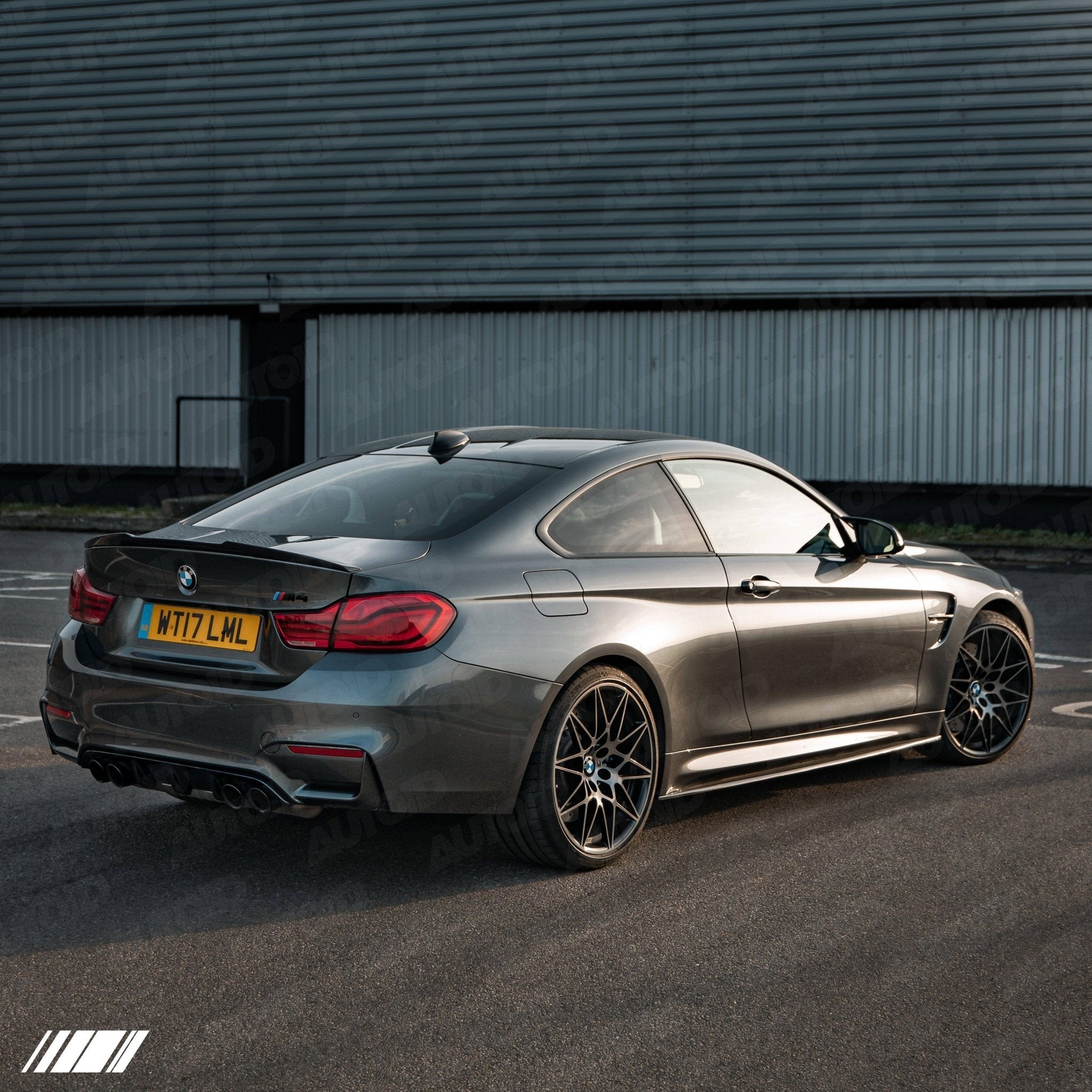 Carbon Fibre Rear Spoiler for M4 Coupe by FORM (2014-2020, F82) - AUTOID® - Rear Spoilers - FORM Industries