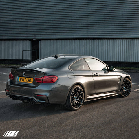 Carbon Fibre Rear Spoiler for M4 Coupe by FORM (2014-2020, F82) - AUTOID® - Rear Spoilers - FORM Industries