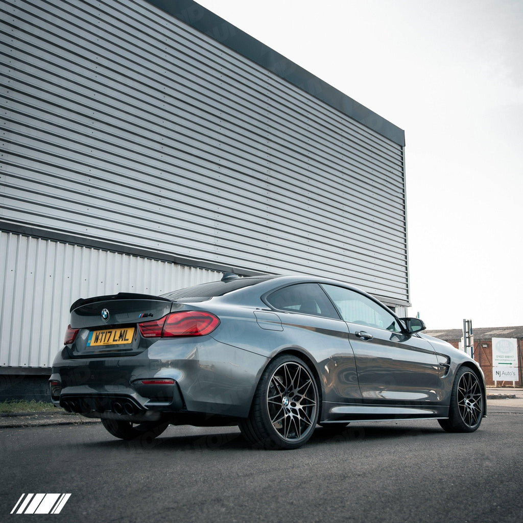 Carbon Fibre Rear Spoiler for M4 Coupe by FORM (2014-2020, F82) - AUTOID® - Rear Spoilers - FORM Industries