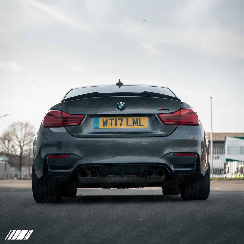 Carbon Fibre Rear Spoiler for M4 Coupe by FORM (2014-2020, F82) - AUTOID® - Rear Spoilers - FORM Industries