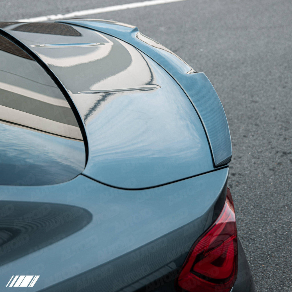 Carbon Fibre Rear Spoiler for M4 Coupe by FORM (2014-2020, F82) - AUTOID® - Rear Spoilers - FORM Industries