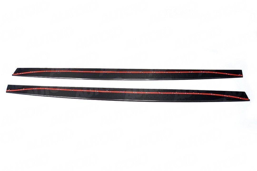 Carbon Fibre Side Skirts for BMW M3 & M4 (2014-2019, F80 F82), Side Skirts & Winglets, Essentials - AUTOID | Premium Automotive Accessories