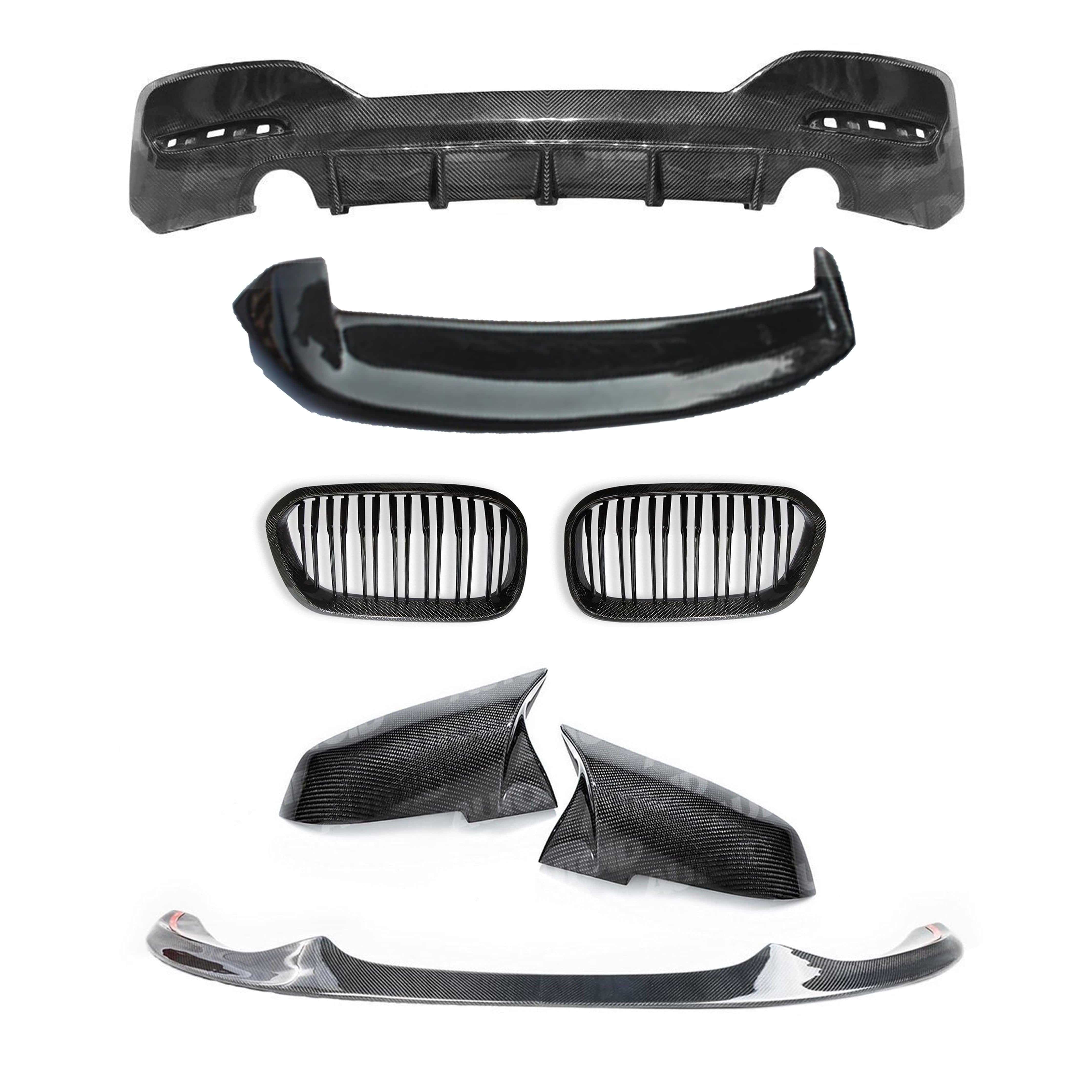 Carbon Fibre Body Kit for BMW 1 Series, M135i & M140i (2015-2019, F20 F21), Styling Kit, Essentials - AUTOID | Premium Automotive Accessories