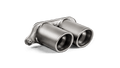 Akrapovic Porsche 911 GT3, GT3 RS & Speedster 991.1 / 991.2 Exhaust Tips by Akrapovic  Exhaust Tips  AUTOID®  