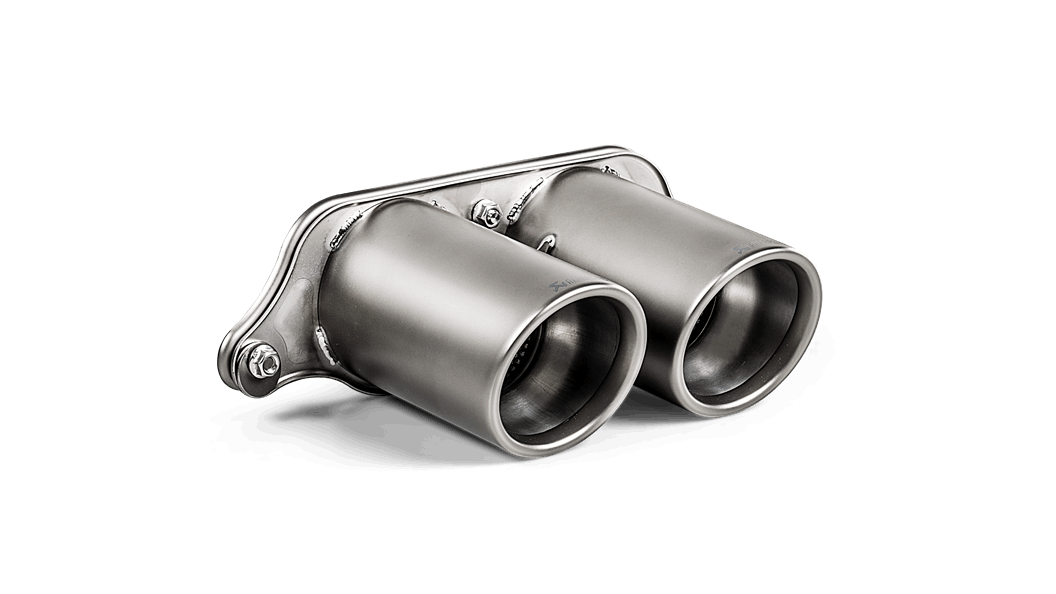 Akrapovic Porsche 911 GT3, GT3 RS & Speedster 991.1 / 991.2 Exhaust Tips by Akrapovic  Exhaust Tips  AUTOID®  