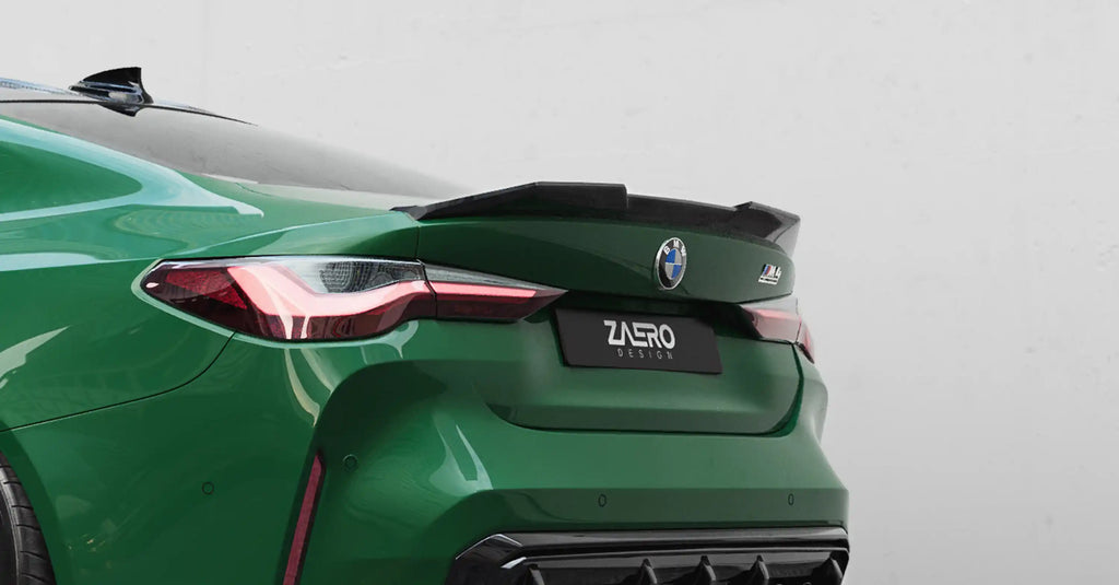 Zaero Design BMW M4 G82 EVO-S Gloss Black Rear Spoiler Lip by ZAERO (2021+)  Rear Spoilers  AUTOID  