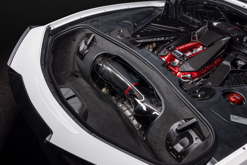 Corvette C8 Stingray Carbon Fibre Eventuri Intake System - AUTOID® - Air Intakes - Eventuri