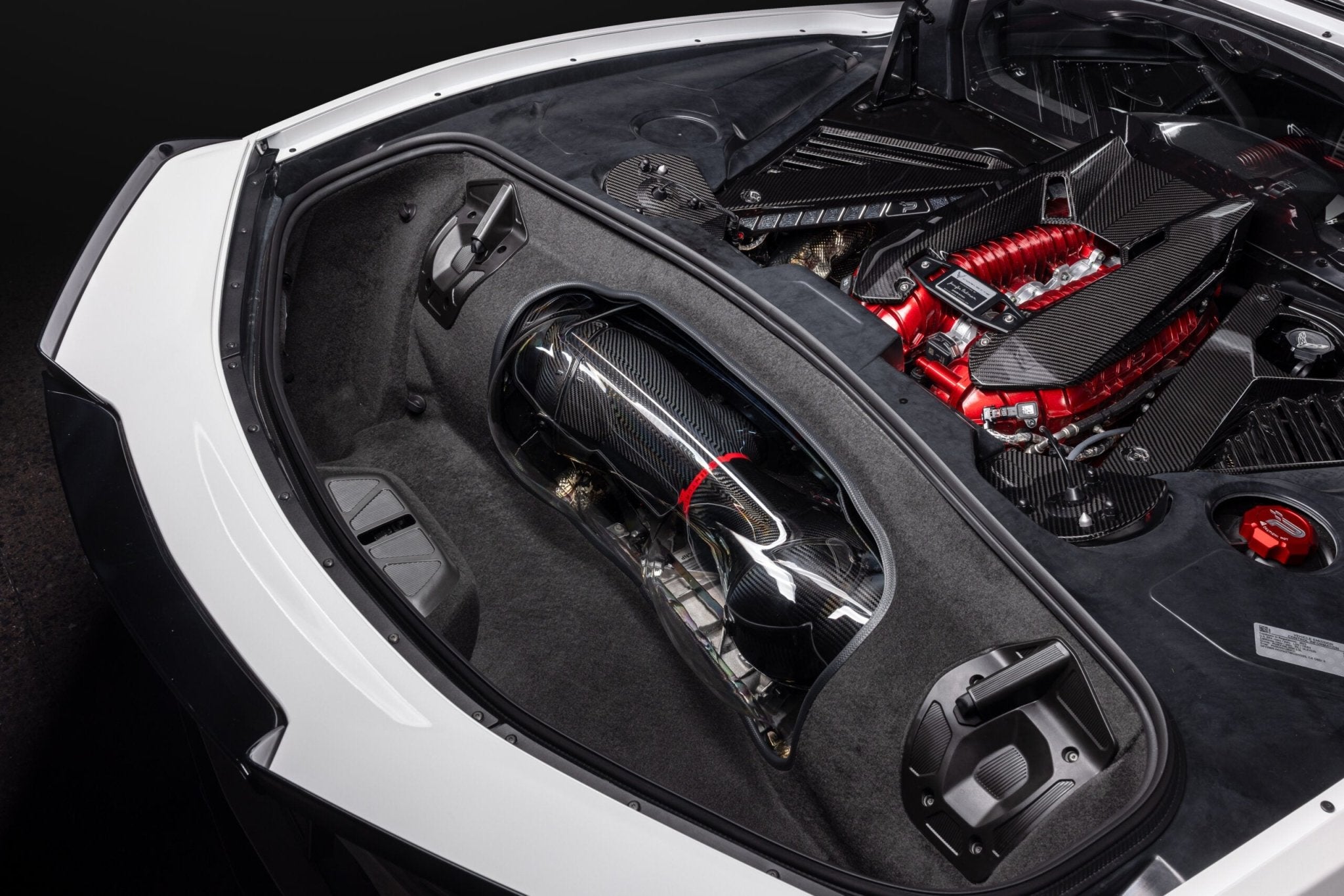 Corvette C8 Stingray Carbon Fibre Eventuri Intake System - AUTOID® - Air Intakes - Eventuri