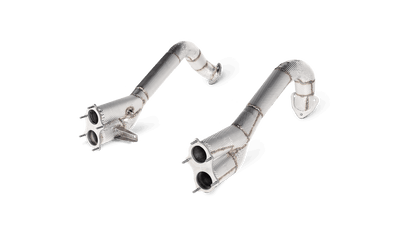 Akrapovic Porsche 718 Cayman GT4, GTS 4.0 & Boxster GTS 4.0 Link Pipe Set - 2020 by Akrapovic  Exhaust System  AUTOID®  