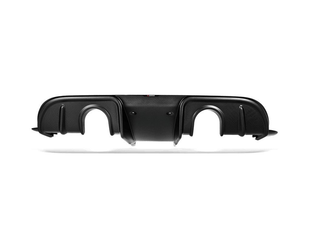 Akrapovic Porsche 718 Cayman GT4 RS & Spyder RS Carbon Fibre Rear Diffuser by Akrapovic  Rear Diffusers  AUTOID®  