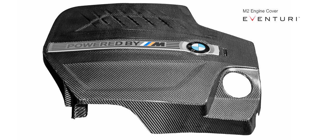 Eventuri Carbon Fibre Engine Cover for BMW M2 F87 & N55 Engines - AUTOID - Vehicle Dress Up Caps & Covers - Eventuri