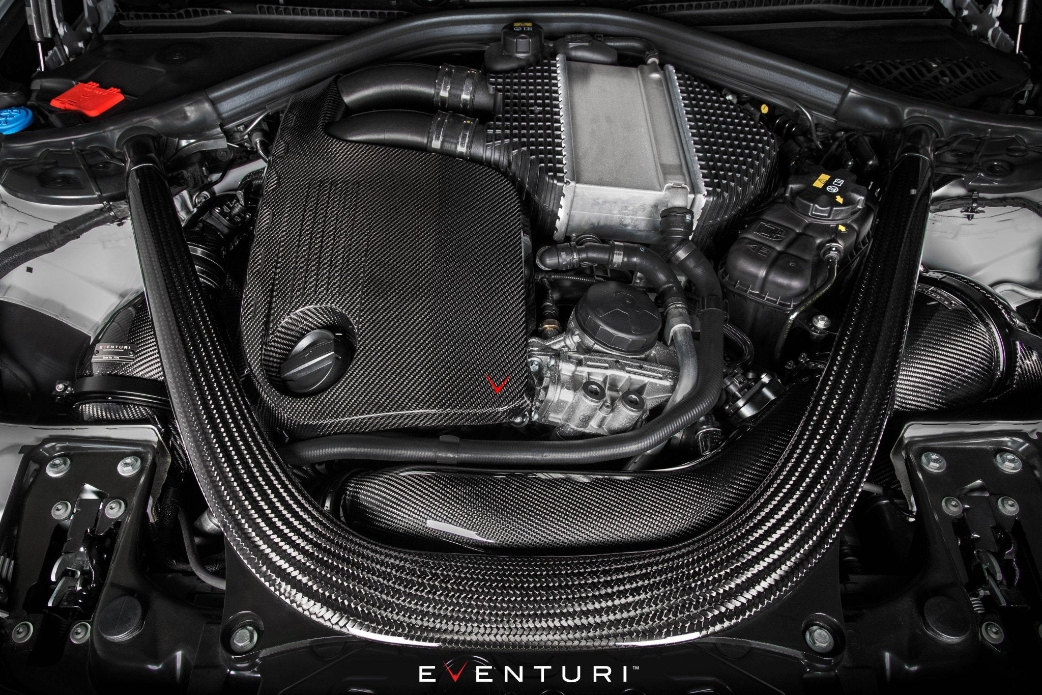 Eventuri Carbon Fibre Engine Dress Up for BMW S55 M Models (2015 - 2021, F80 F82 F87) - AUTOID - Vehicle Dress Up Caps & Covers - Eventuri