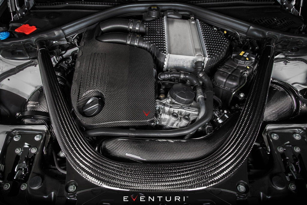 Eventuri Carbon Fibre Engine Dress Up for BMW S55 M Models (2015-2021, F80 F82 F87) - AUTOID® - Vehicle Dress Up Caps & Covers - Eventuri