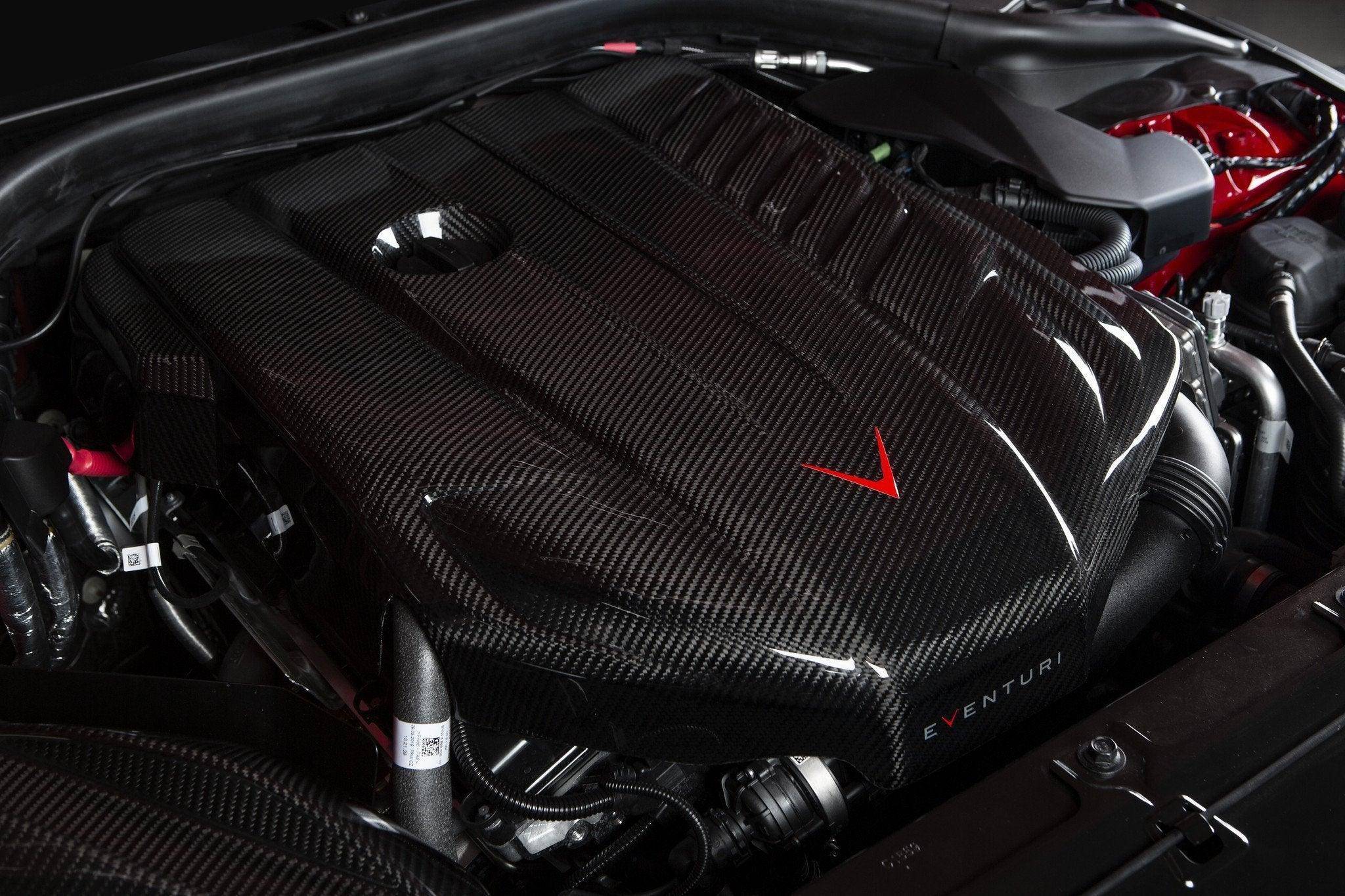 Eventuri Carbon Fibre Engine Dress Up for BMW Z4 M40i (2019+, G29) - AUTOID® - Vehicle Dress Up Caps & Covers - Eventuri